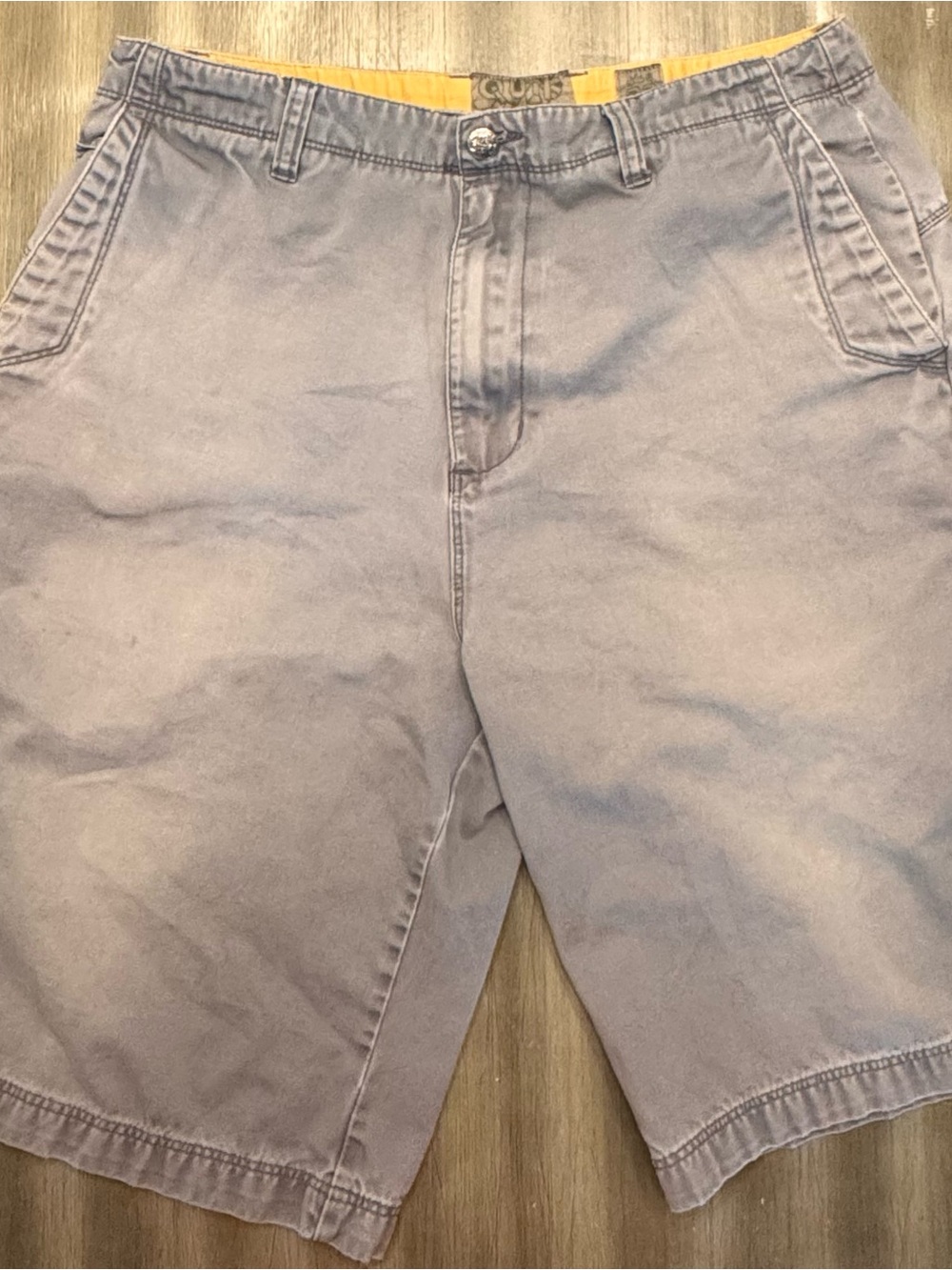 Men's Quicksilver Light Gray Casual Shorts - 33